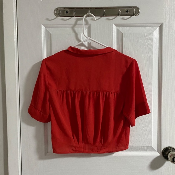 Artizia Sunday Best Sally Blouse In Flame Scarlet - Picture 4 of 6
